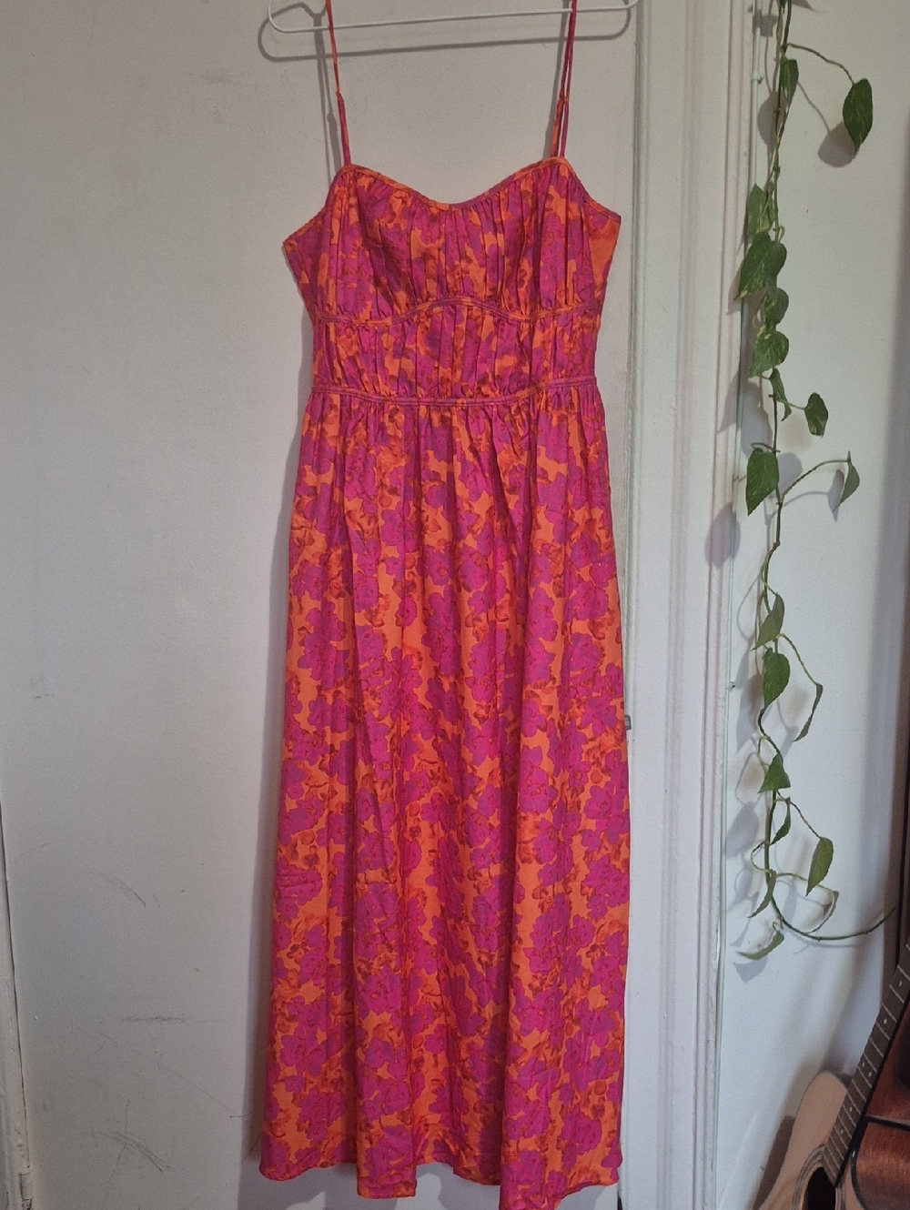 Petal and Pup Kelani A-Line Midi Dress - Ambrosia - Picture 3 of 4